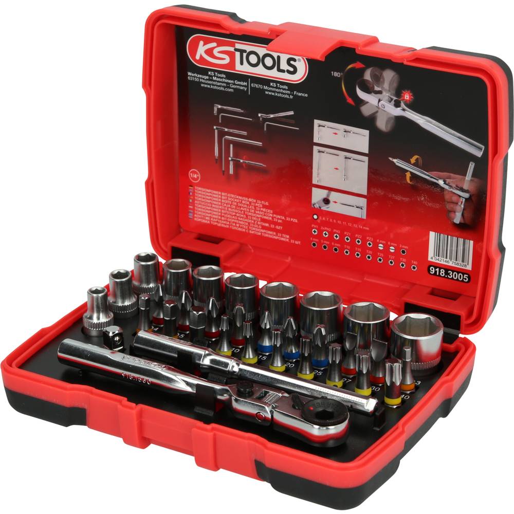 KS Tools 918.3005 918.3005 Verwisselbare koppen