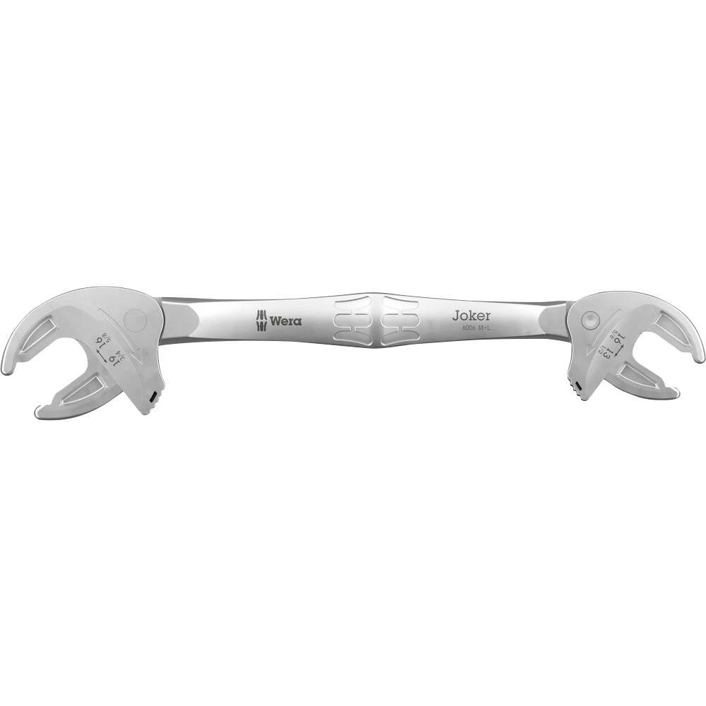 Wera 05020331001 6006 Joker M/L Zelfaanpassende dubbele steeksleutel Sleutelbreedte (metrisch) 13 - 19 mm Sleutelbreedte (inch) 1/2 - 3/4
