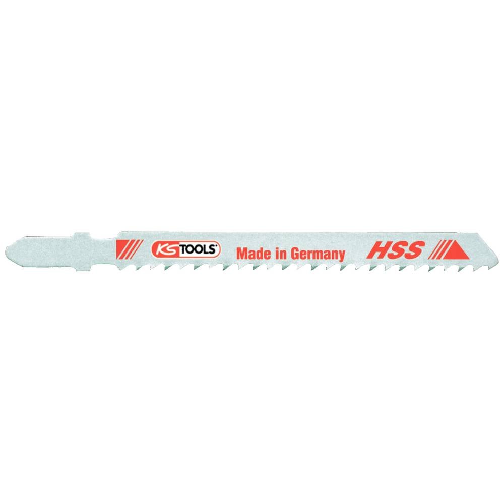 KS Tools 1293118 Decoupeerzaagblad, HSS, 100 mm, 3 mm, T127D, Verpakking van 5 stuks 5 stuk(s)
