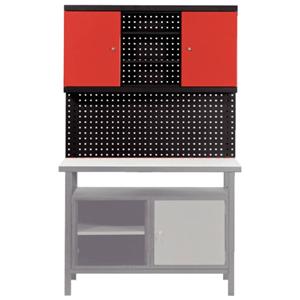 KS Tools 865.0009 Uitbreidings-terugwandsysteem voor werkbanken, met kast (b x h x d) 1200 x 710 x 200 mm 1 stuk(s)