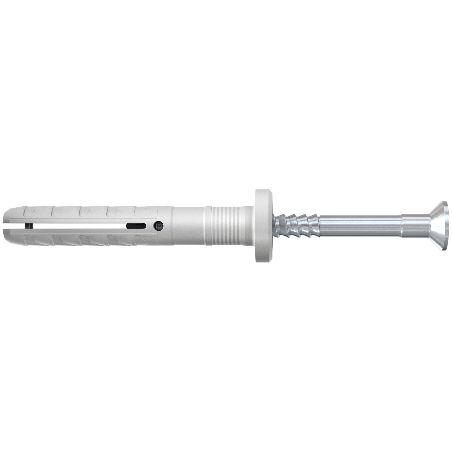 Fischer Nagelplug N 6x40/10 F /50b + Platte Kop 50st.