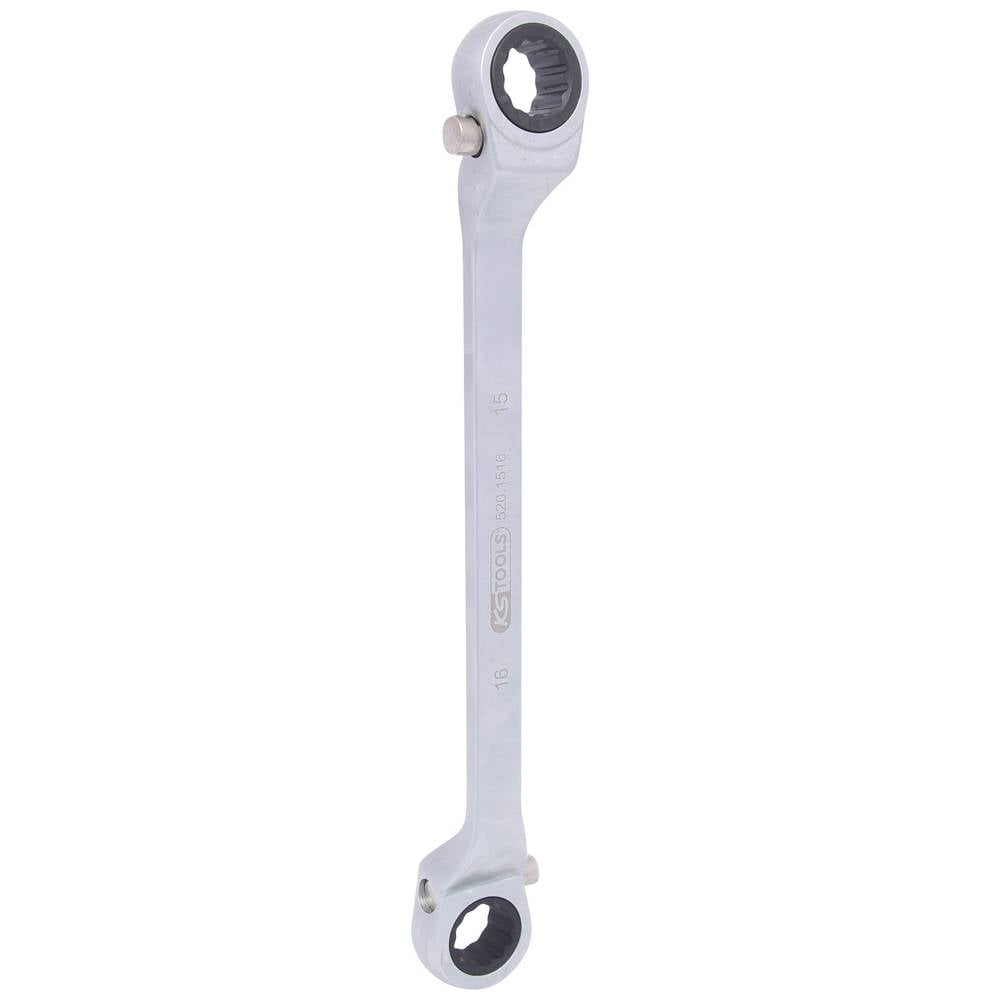 KS Tools 5201516 520.1516 Dubbele ringsleutel Sleutelbreedte (metrisch) 15 - 16 mm