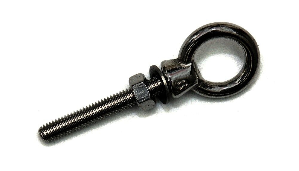 Dulimex Oogbout 08x080mm RVS 1 st. op kaart