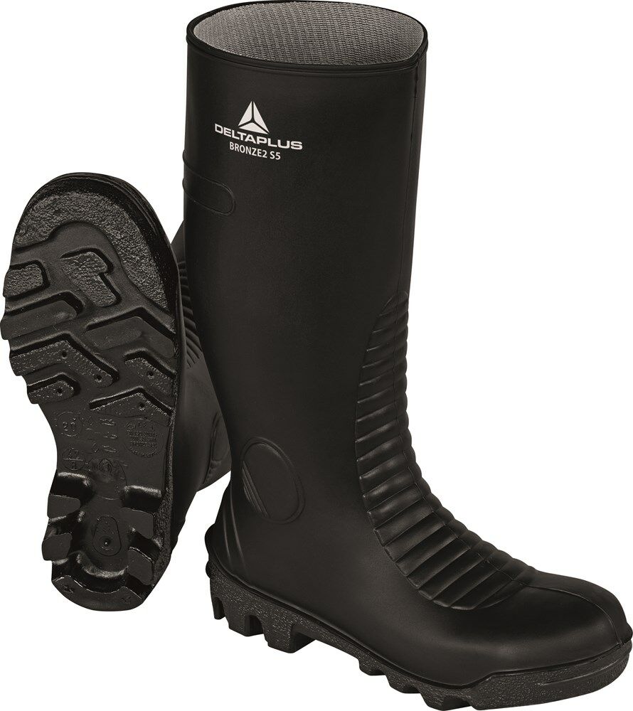 DELTAPLUS VH-laars pvc zwart S5 mt 38