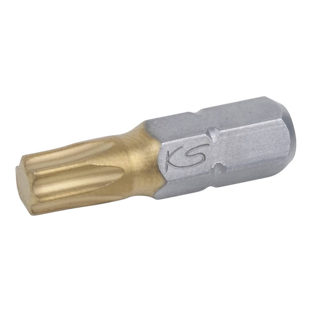 KS Tools 911.3663 9113663 Torx-bit T 40 Gereedschapsstaal Titanium gecoat C 6.3 5 stuk(s)