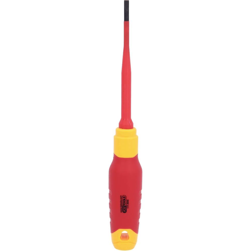 KS Tools 117.5040 Platte schroevendraaier Kopbreedte: 4 mm DIN 5264, DIN ISO 2380, DIN EN 60900