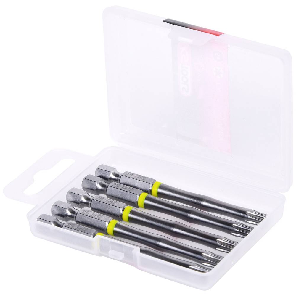 KS Tools 918.3576 9183576 Torx-bit T 30 Speciaal staal Vernikkeld E 6.3 5 stuk(s)
