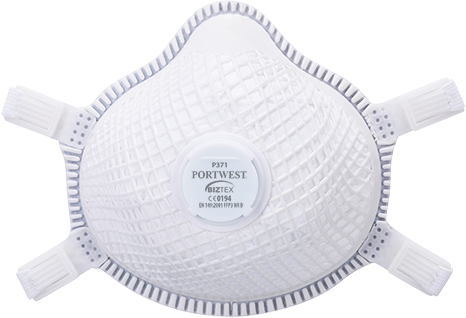 Plusjop ERGONET FFP3 Dolomite Masker met Ventiel
