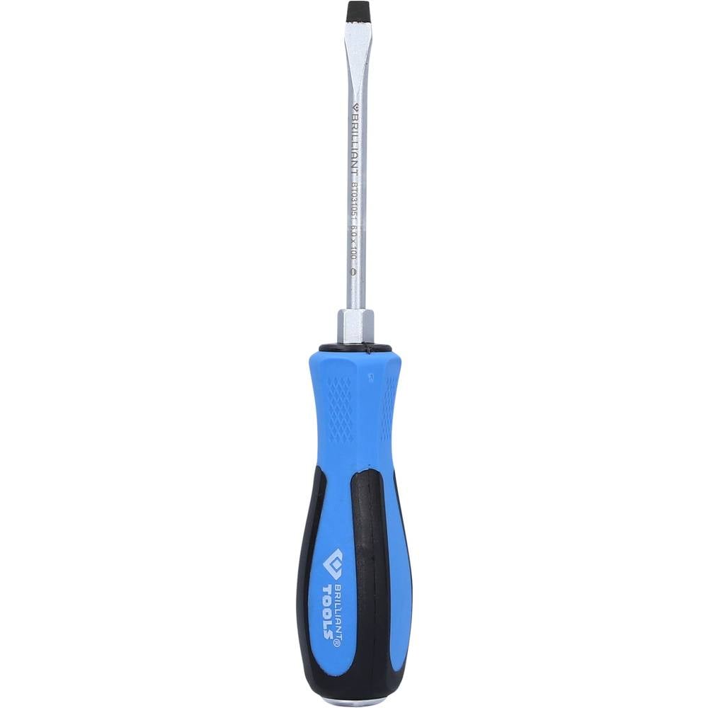 Brilliant Tools BT031051 Platte schroevendraaier Koplengte: 100 mm