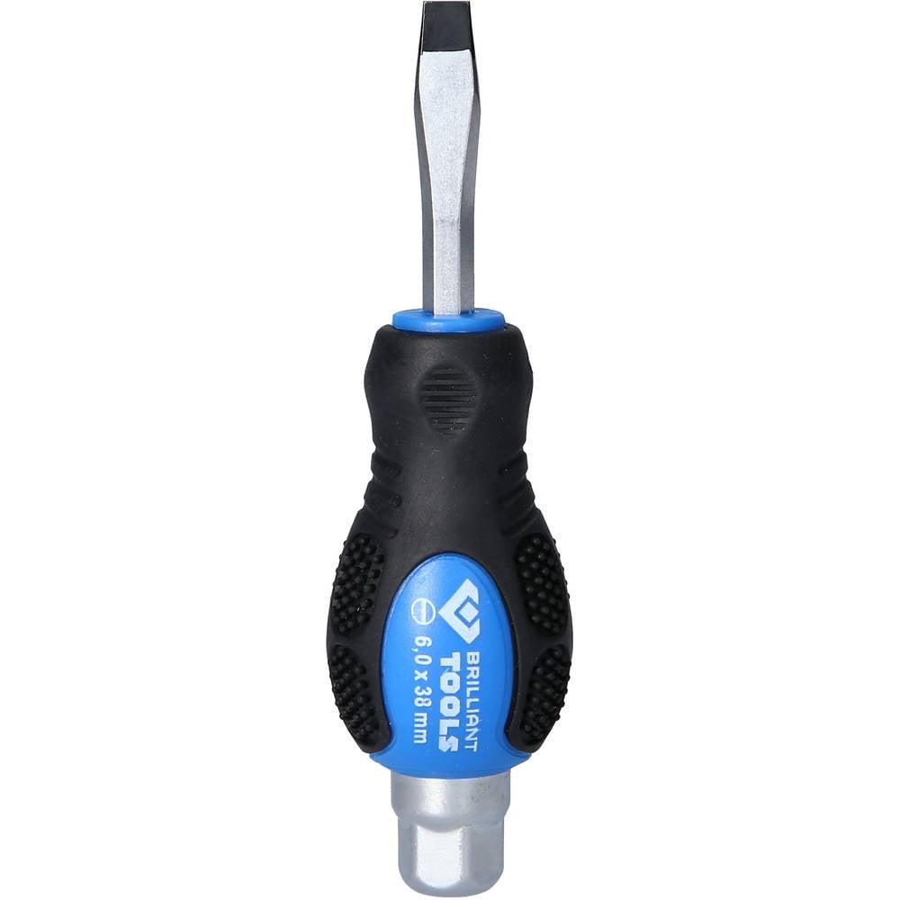 Brilliant Tools BT034803 Platte schroevendraaier Koplengte: 38 mm