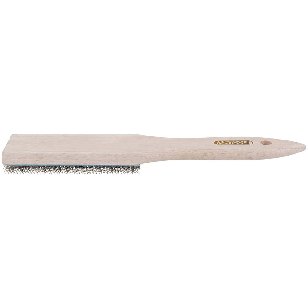 KS Tools 161.0001 Staalborstel Staaldraad 250 mm 1 stuk(s)