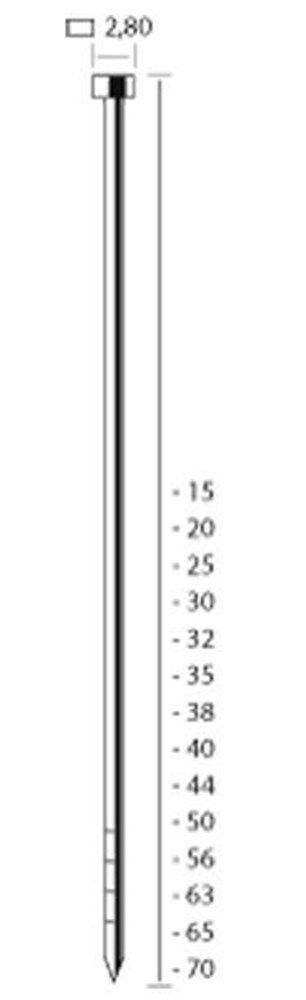 Algemeen Union afwerknagel N35C vz (5000st)