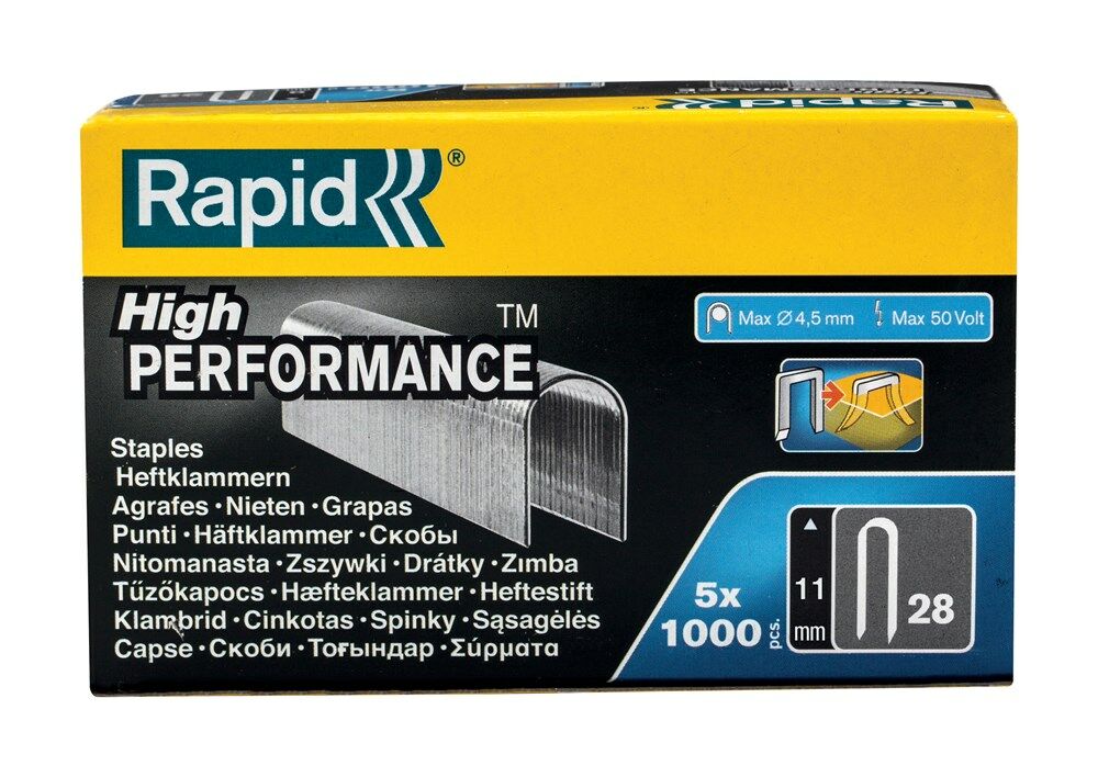 Rapid KABELNIETEN 28-11MM (5000)GALV