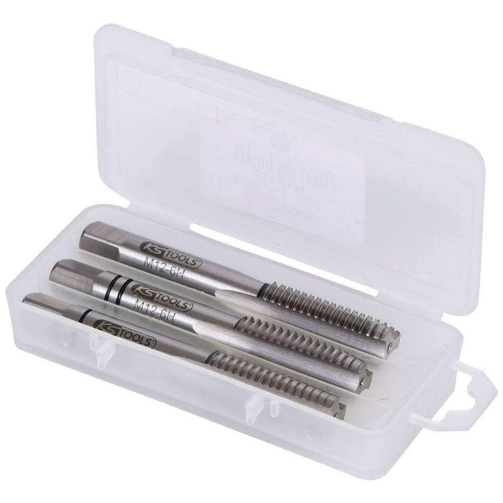 KS Tools 3310120 Handtapset Metrisch M12 x 1.75 Rechtslopend Staal 1 stuk(s)