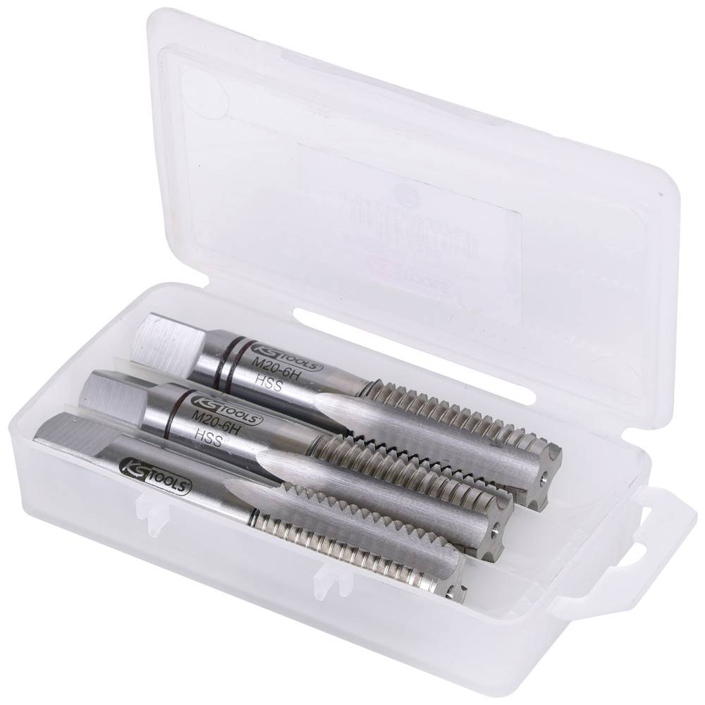 KS Tools 3310200 Handtapset Metrisch M20 x 2.5 Rechtslopend Staal 1 stuk(s)