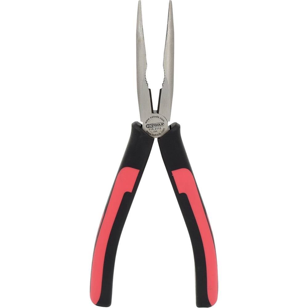 KS Tools 1152113 Platte rondbektang 60° gebogen Gereedschapsstaal 210 mm