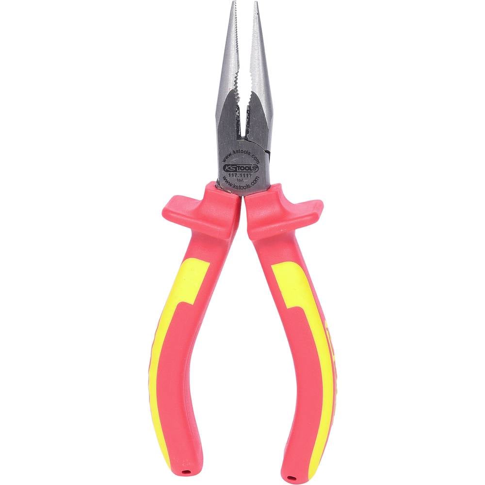 KS Tools 1171117 Platte rondbektang Recht Gereedschapsstaal 165 mm