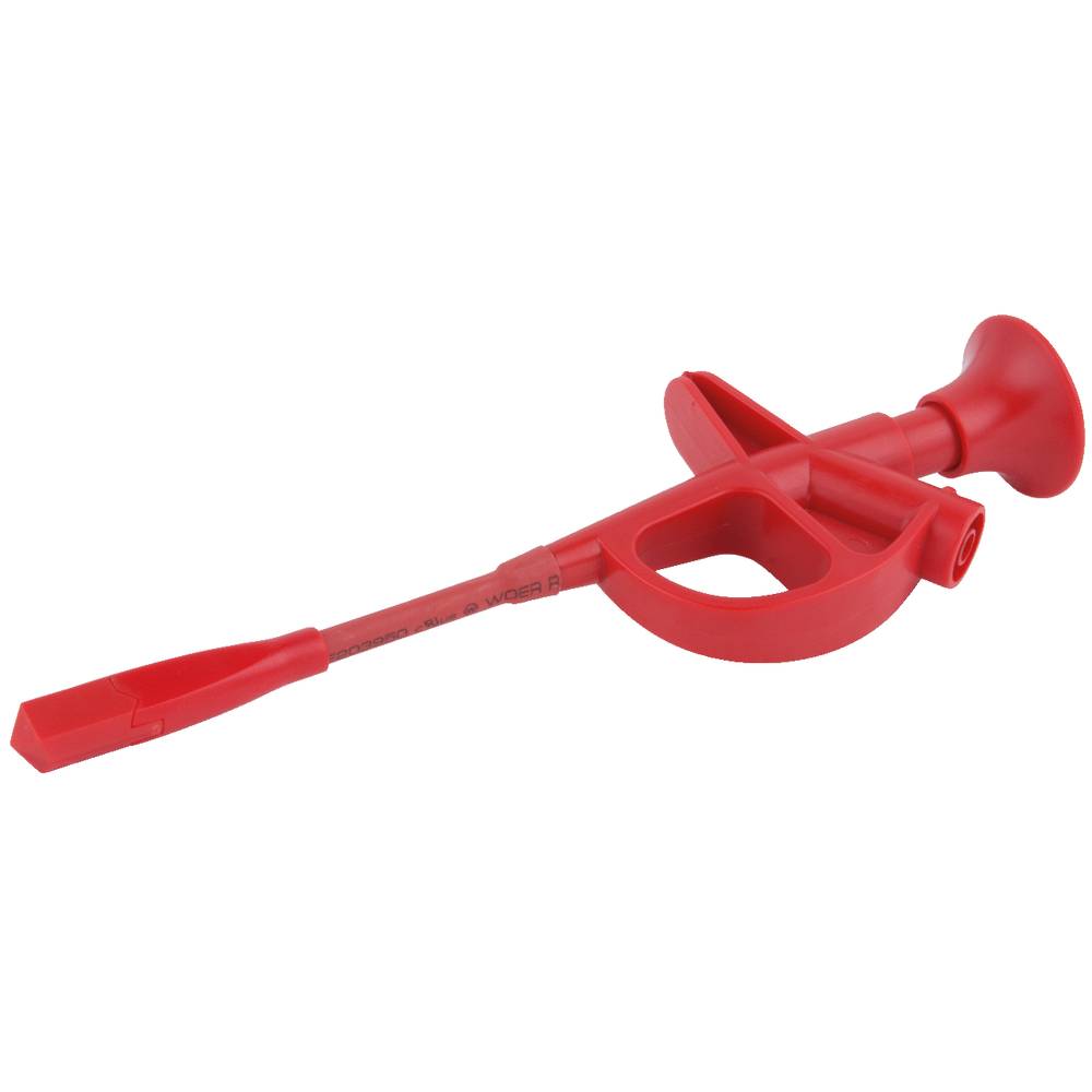 KS Tools 150.1669 Veiligheids-krokodilklem Steekaansluiting 4 mm Rood
