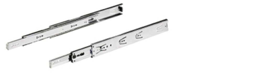 Hettich Kogelgeleider KA 5632 uitrekb.12.7mm / 350mm, vz, gepass
