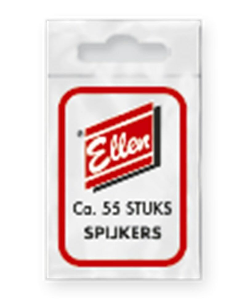 Ellen ZAKJE NAGELS IJZER/VERNIKKELD