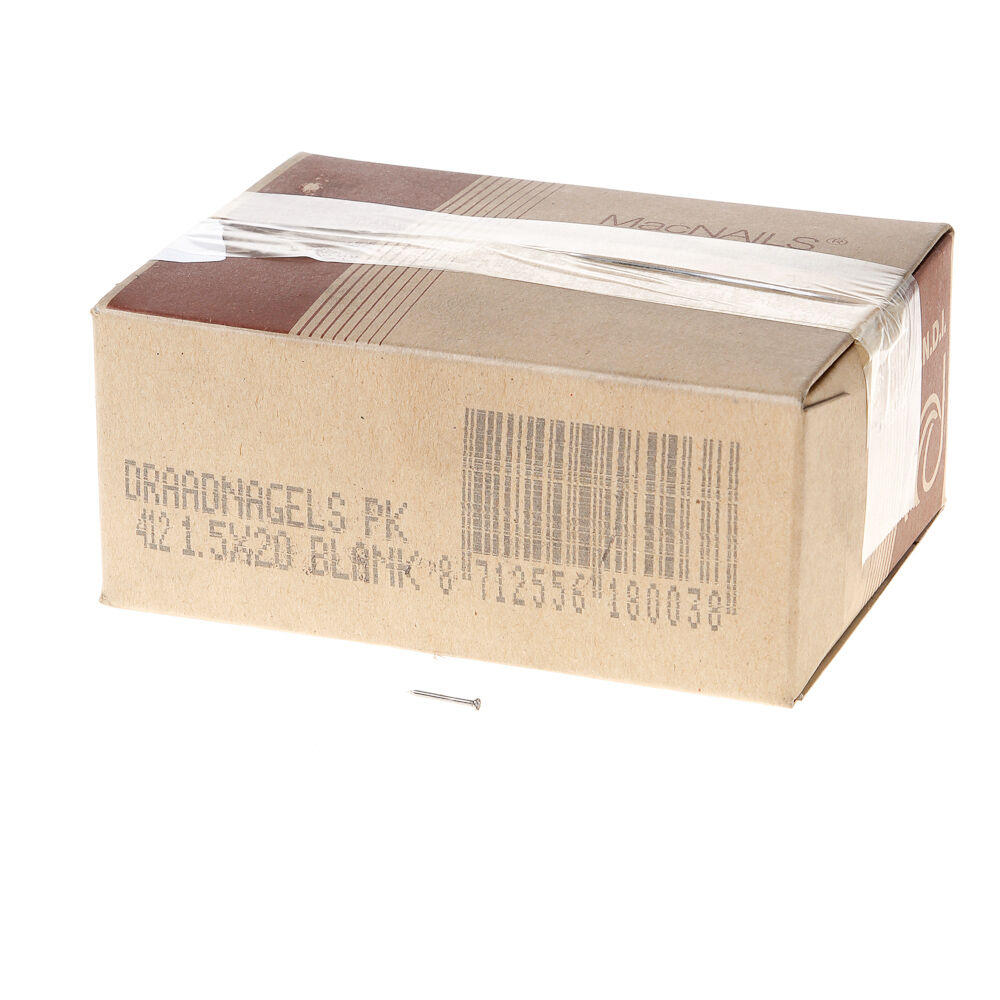 Van der Loo Draadnagel pk blank 1.5x 20mm