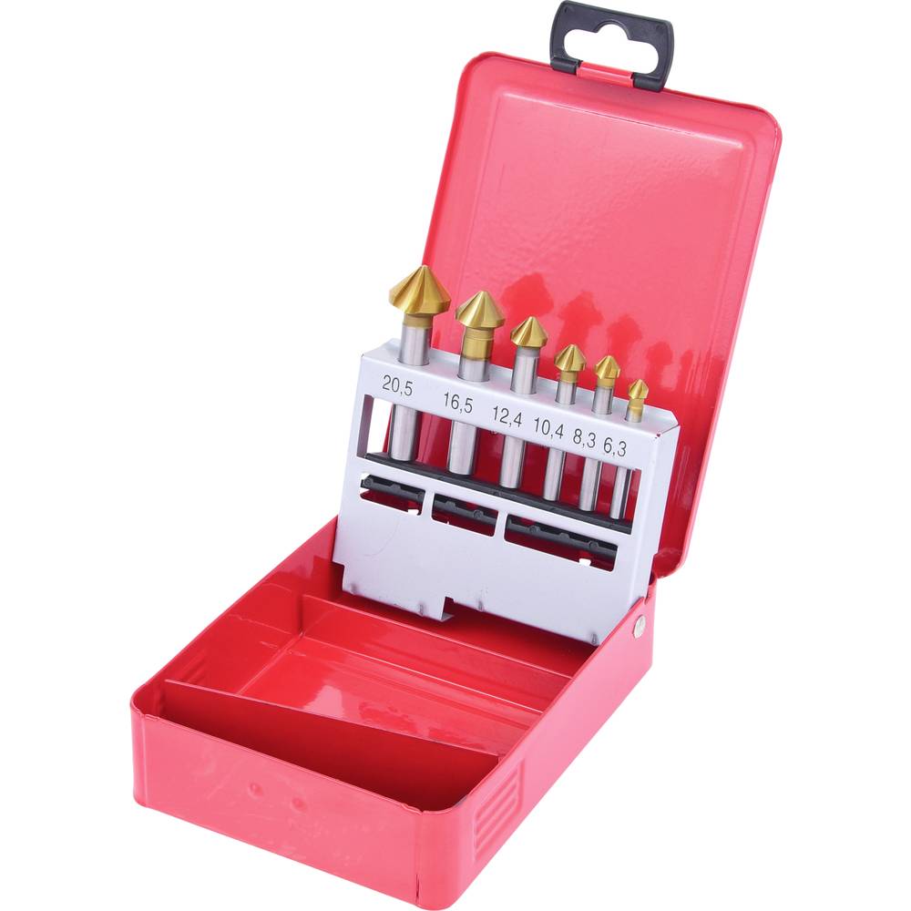 KS Tools 336.0426 336.0426 Conische en ontbraamverzinkboor HSS TiN 1 stuk(s)