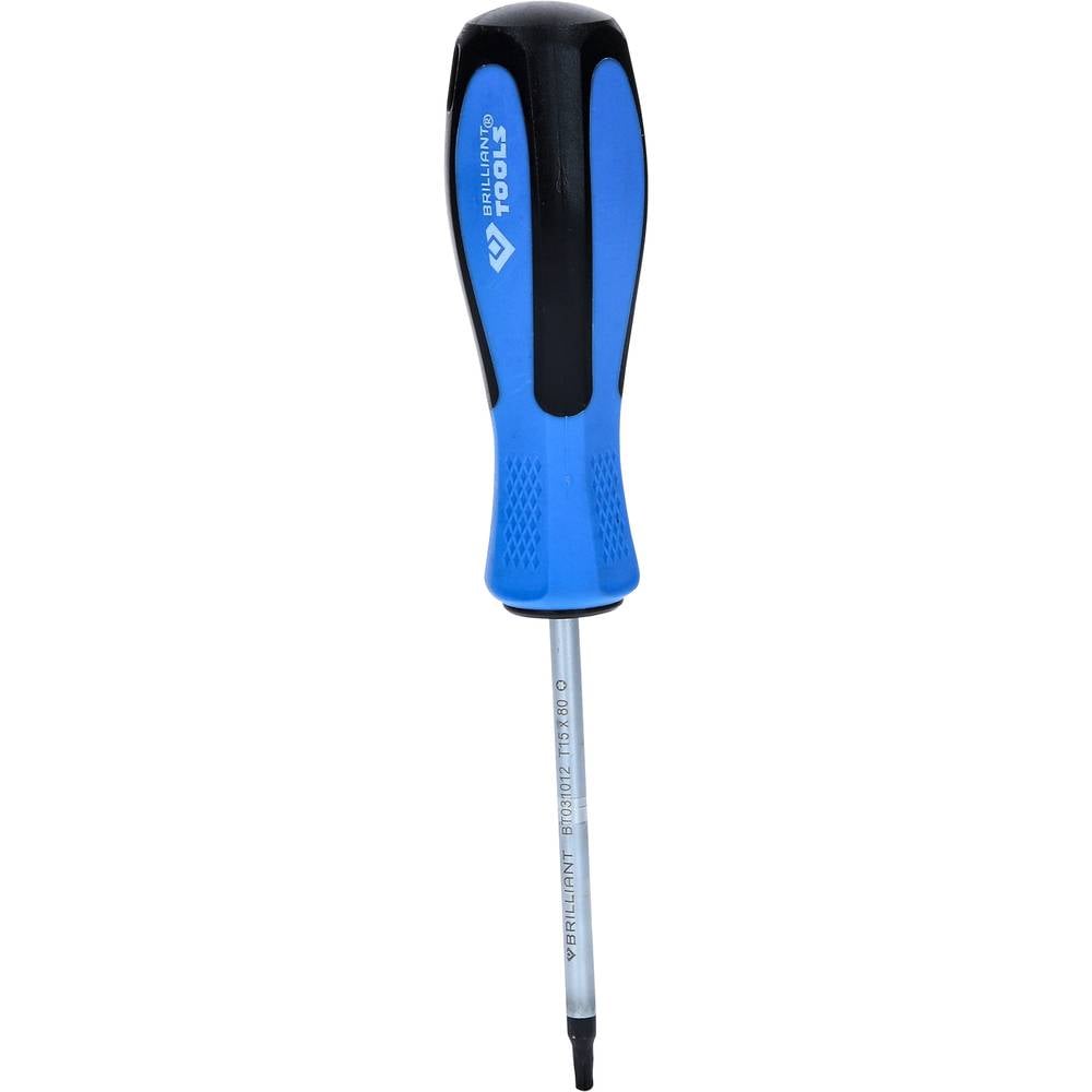 Brilliant Tools BT031012 Torx-schroevendraaier Grootte T 15 Koplengte: 80 mm 1 stuk(s)