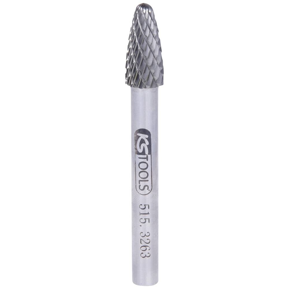 KS Tools 5153263 Freesstift Hardmetaal Lengte 65 mm Afmeting, Ø 6 mm