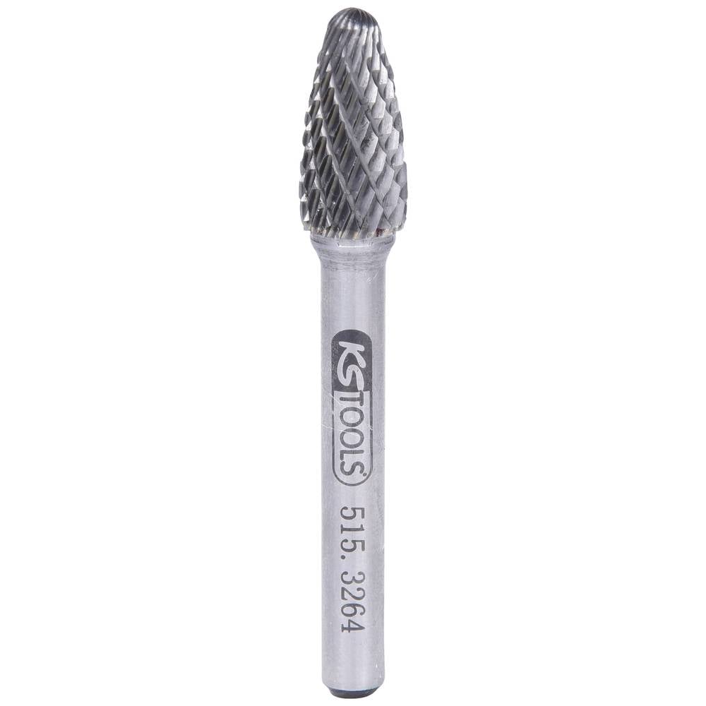 KS Tools 5153264 Freesstift Hardmetaal Lengte 65 mm Afmeting, Ø 6 mm