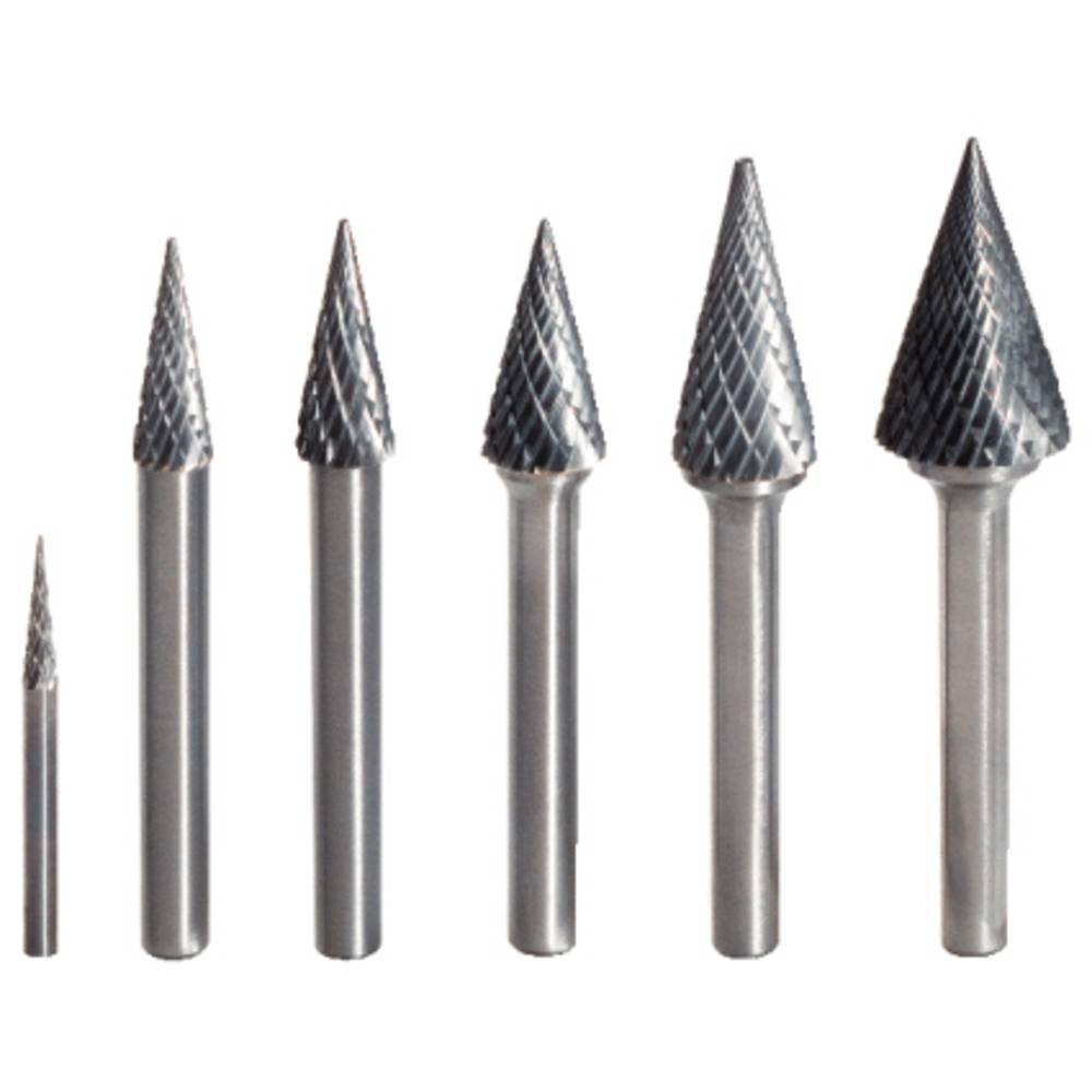 KS Tools 5153271 Freesstift Hardmetaal Lengte 38.5 mm Afmeting, Ø 3 mm