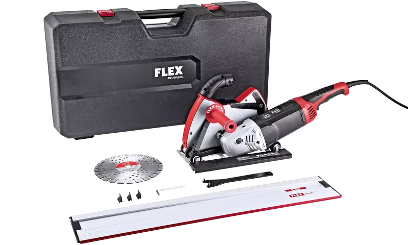Flex DCG L 26-6 230 Set Diamant Doorslijper In Koffer - 230 Mm Met Geleiderail