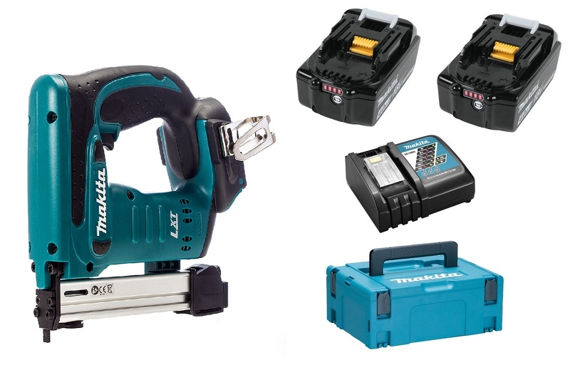 Makita DST221RMJ 18V Li-Ion Accu Nietmachine Set (2x 4.0Ah Accu) In Mbox - 10-22mm