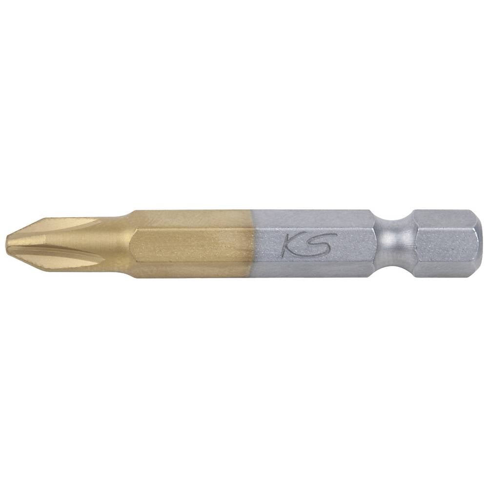KS Tools 911.2646 9112646 Kruis-bit PH 3 Speciaal staal Titanium gecoat C 6.3 1 stuk(s)