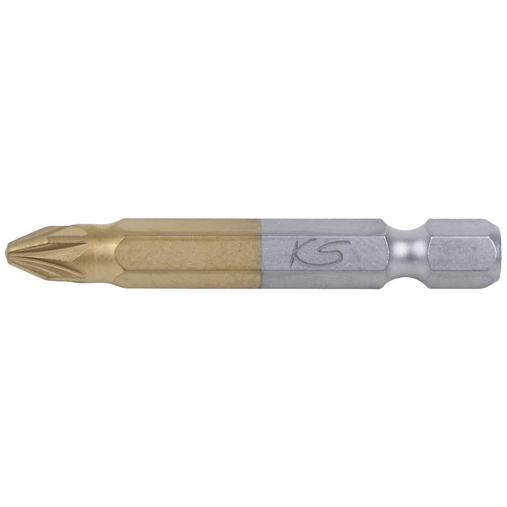 KS Tools 911.3643 9113643 Kruis-bit PZ 2 Speciaal staal Titanium gecoat C 6.3 1 stuk(s)