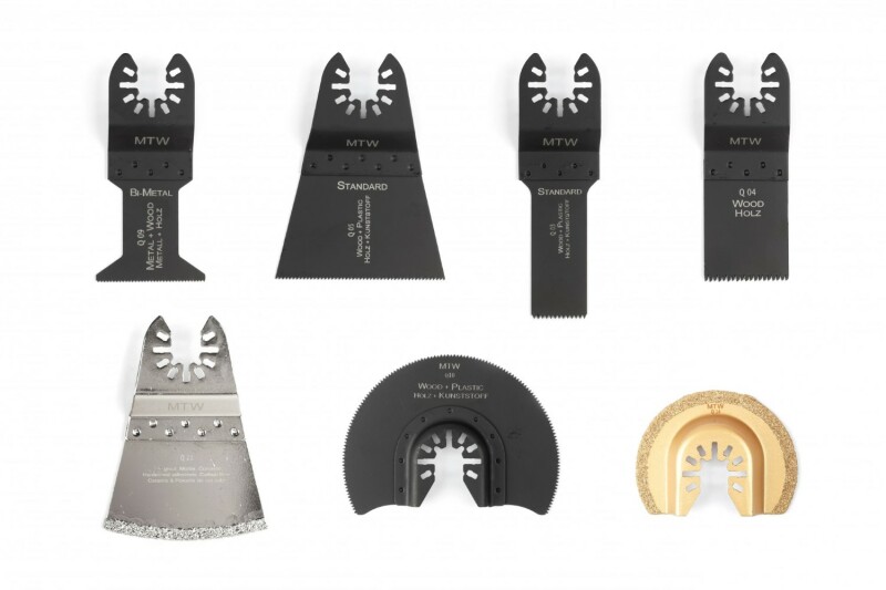 Multizaag Fit-to-Fix 7-Delige Multitool Zaagbladen Set