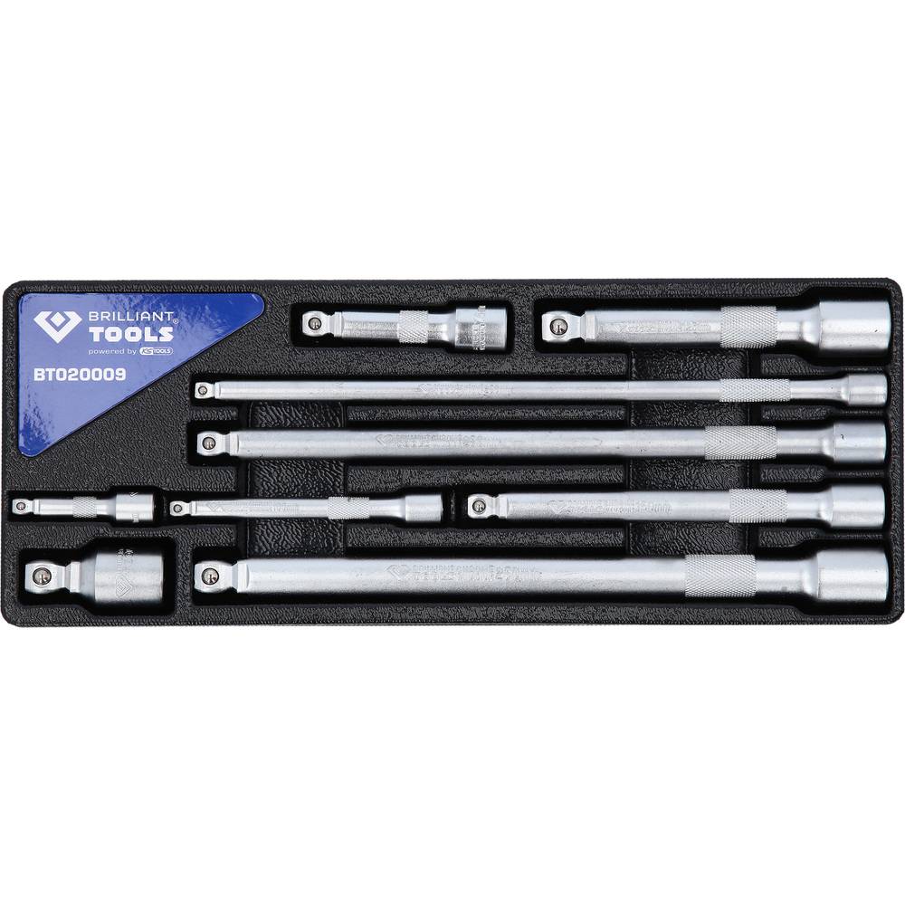 Brilliant Tools BT020009 BT020009 Dopsleutelverlenging Aandrijving 1/4 (6.3 mm), 3/8 (10 mm), 1/2 (12.5 mm) 1 stuk(s)
