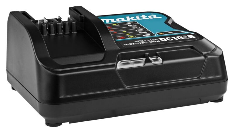 Makita DC10SB 10.8V - 12V Li-Ion Schuifaccu Oplader