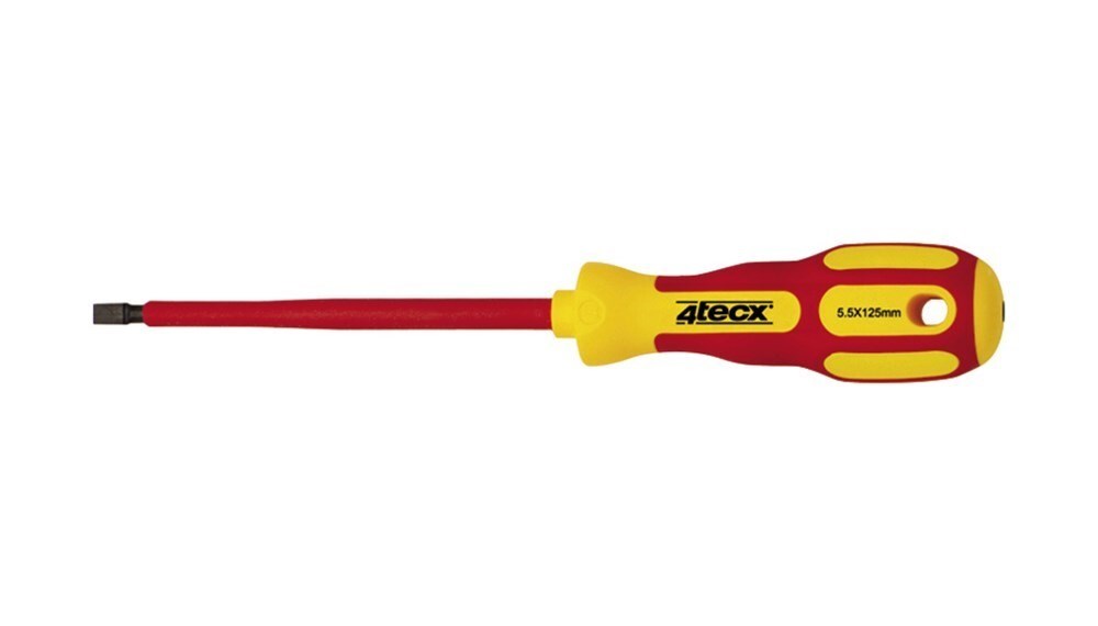 4tecx Schroevendraaier VDE gleuf 0,8 x 4,0mm 100mm