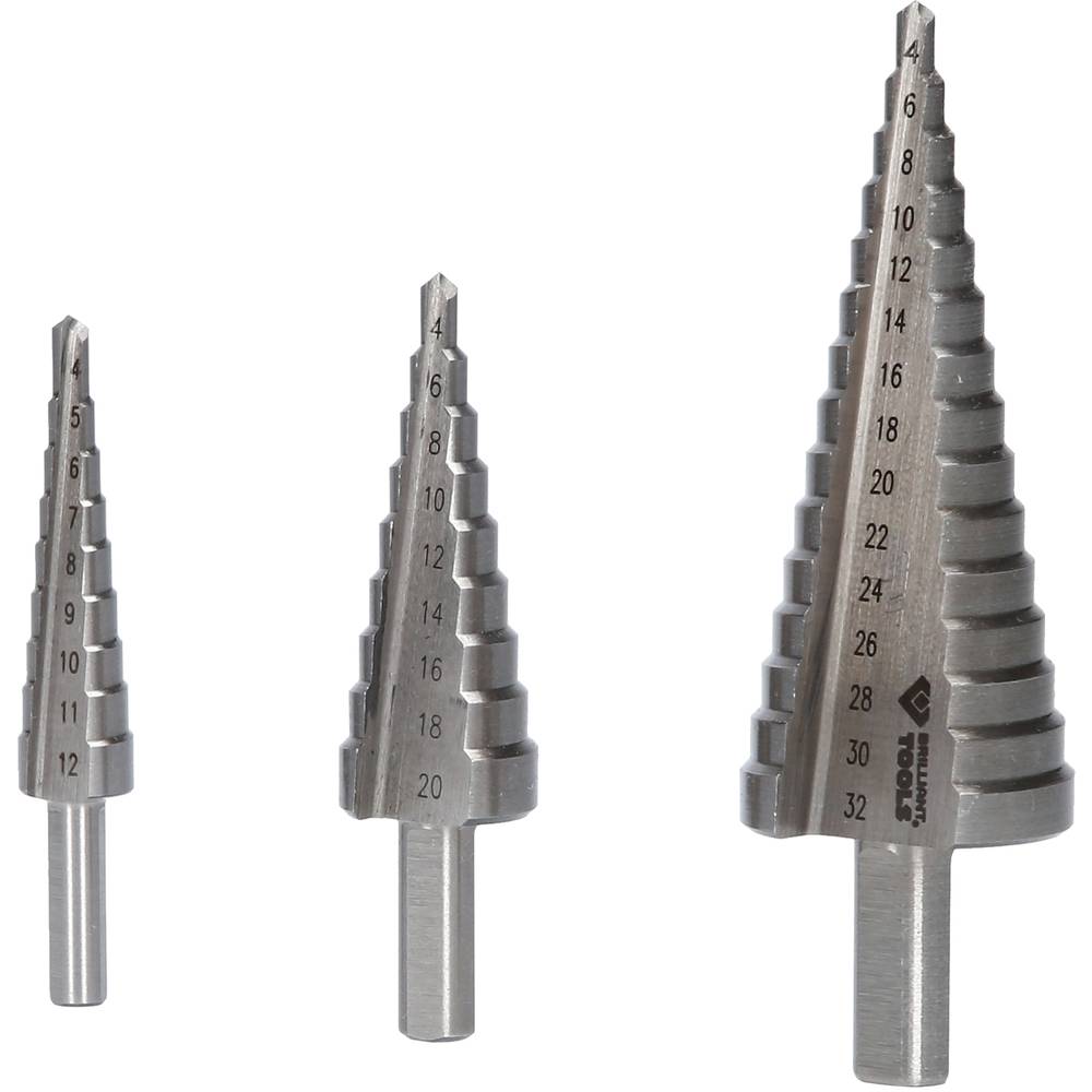 Brilliant Tools BT101925 Getrapteboorset 4 - 32 mm 1 stuk(s)