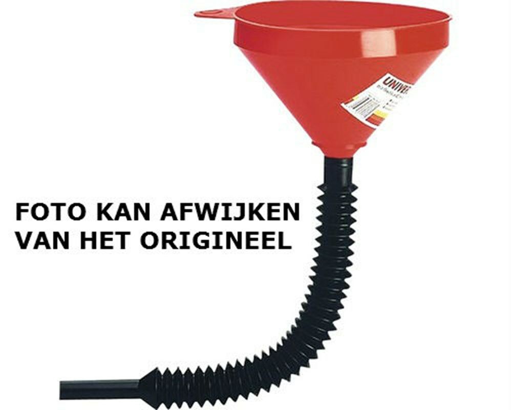 Algemeen Trechter kunststof + zeef 200mm flexibele tuit