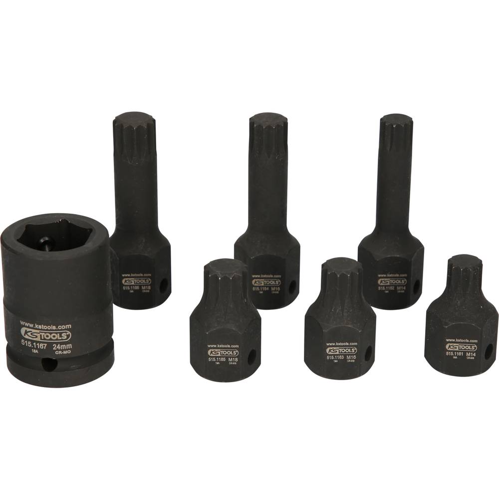 KS Tools 515.1160 515.1160 Verwisselbare koppen