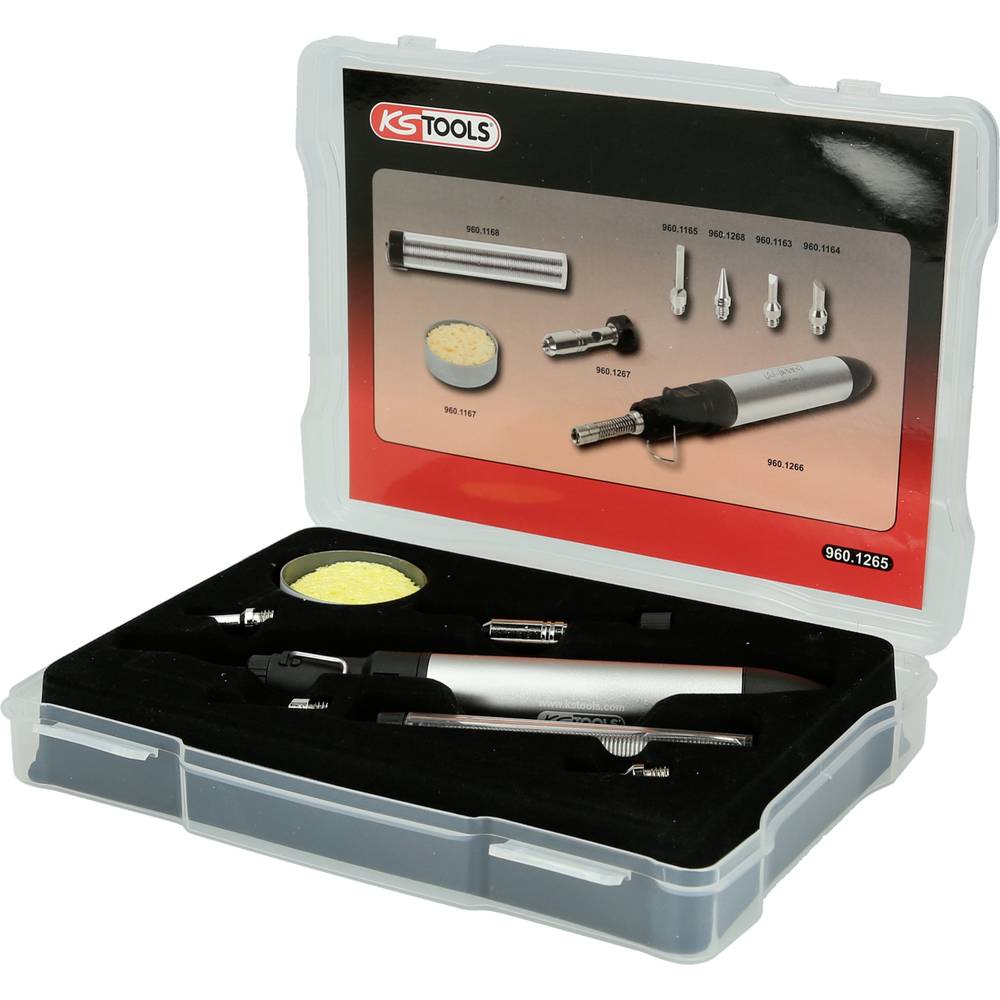 KS Tools 960.1265 Gassoldeerbout Incl. soldeerpunt, Incl. soldeertin 1 stuk(s)
