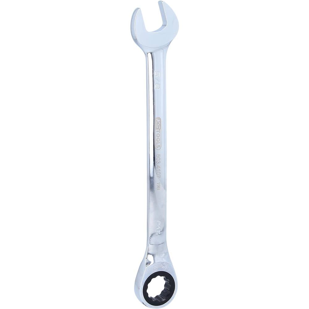 KS Tools 503.4107 503.4107 Steek-ringratelsleutel Sleutelbreedte (inch) 5/8