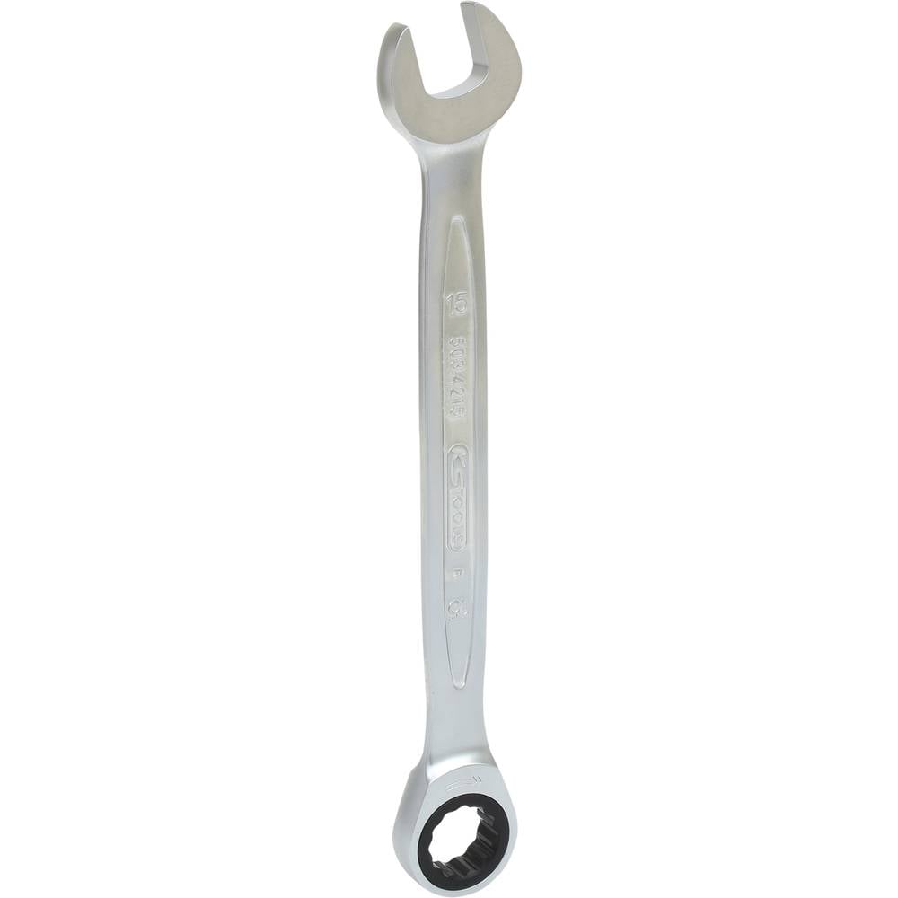 KS Tools 503.4215 5034215 Steek-ringratelsleutel Sleutelbreedte (metrisch) 15 mm