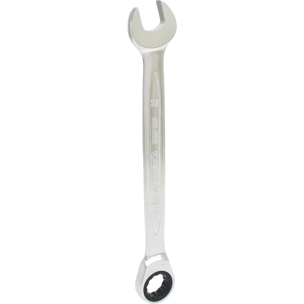 KS Tools 503.4222 503.4222 Steek-ringratelsleutel Sleutelbreedte (metrisch) 22 mm
