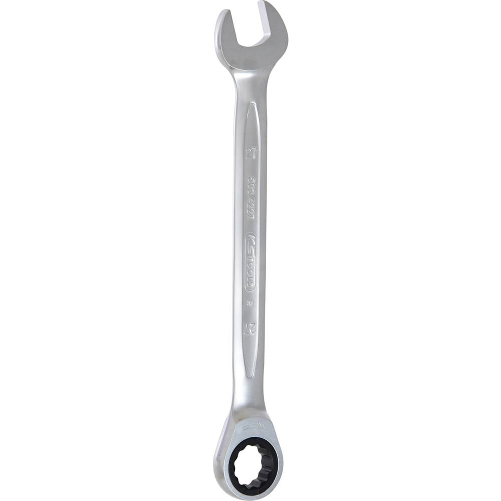 KS Tools 503.4227 503.4227 Steek-ringratelsleutel Sleutelbreedte (metrisch) 27 mm