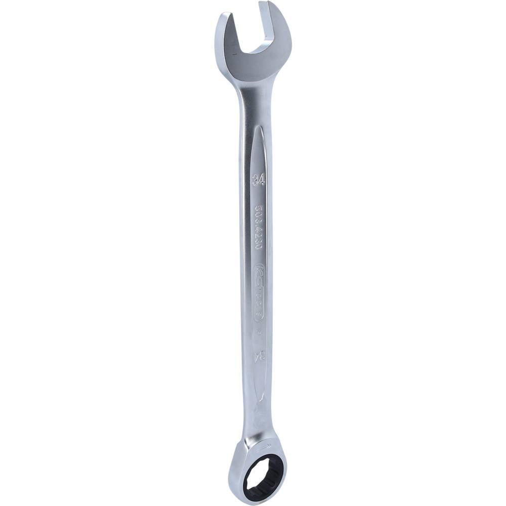 KS Tools 503.4230 503.4230 Steek-ringratelsleutel Sleutelbreedte (metrisch) 34 mm