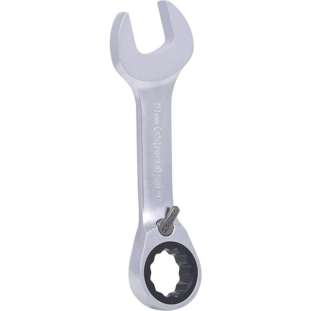 KS Tools 503.4642 503.4642 Steek-ringratelsleutel Sleutelbreedte (metrisch) 19 mm