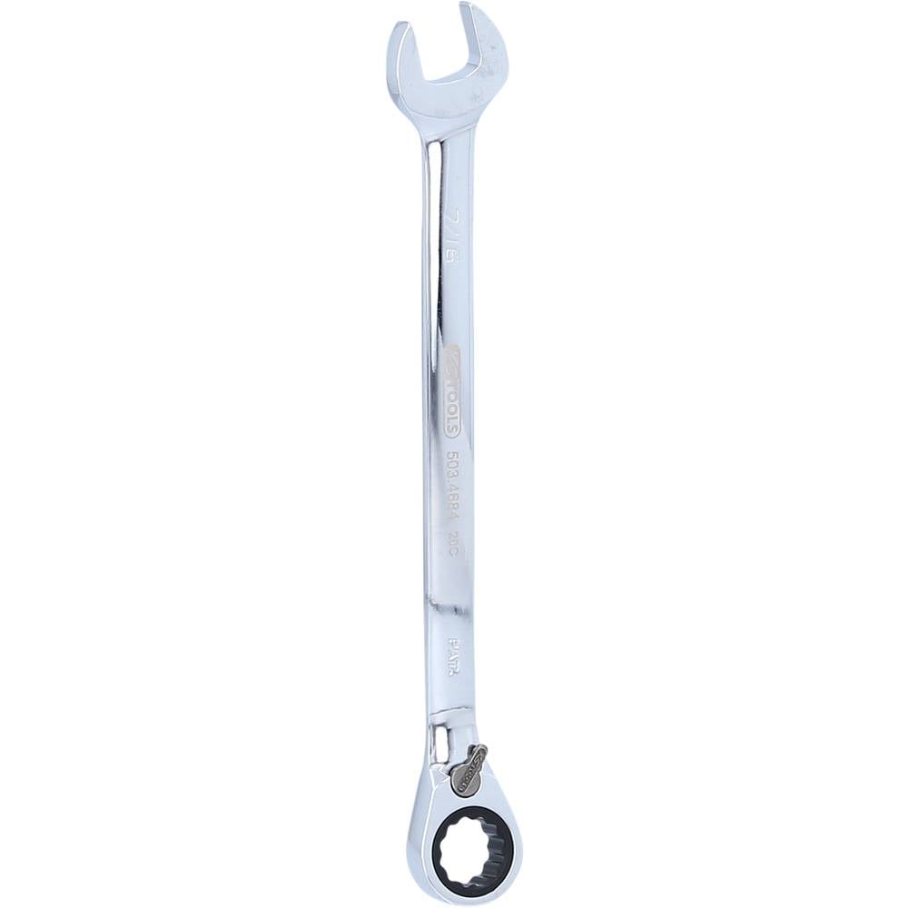 KS Tools 503.4684 503.4684 Steek-ringratelsleutel Sleutelbreedte (inch) 7/16