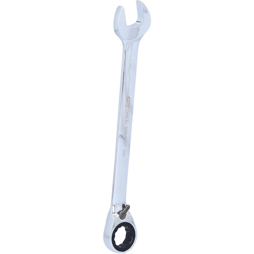 KS Tools 503.4687 503.4687 Steek-ringratelsleutel Sleutelbreedte (inch) 5/8